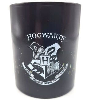 Paladone Hogwarts Harry Potter Black Ceramic Mug 4" Tall 12oz Capacity